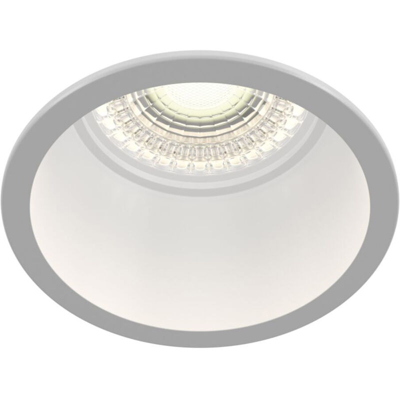 foto del prodotto faretto da incasso moderno reif alluminio bianco 1 luce