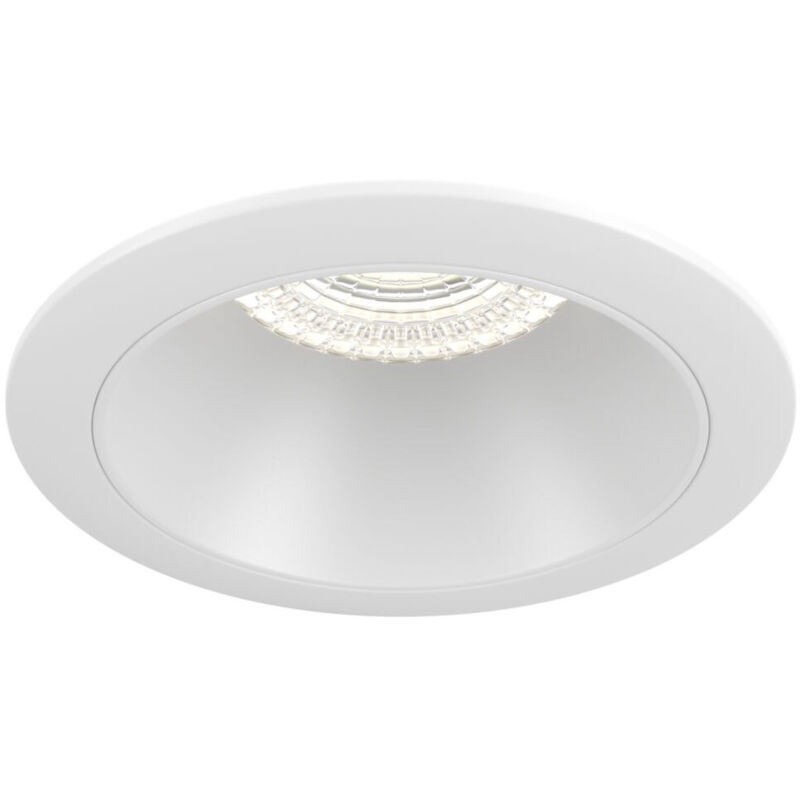 foto del prodotto faretto da incasso moderno share alluminio bianco 1 luce 15w