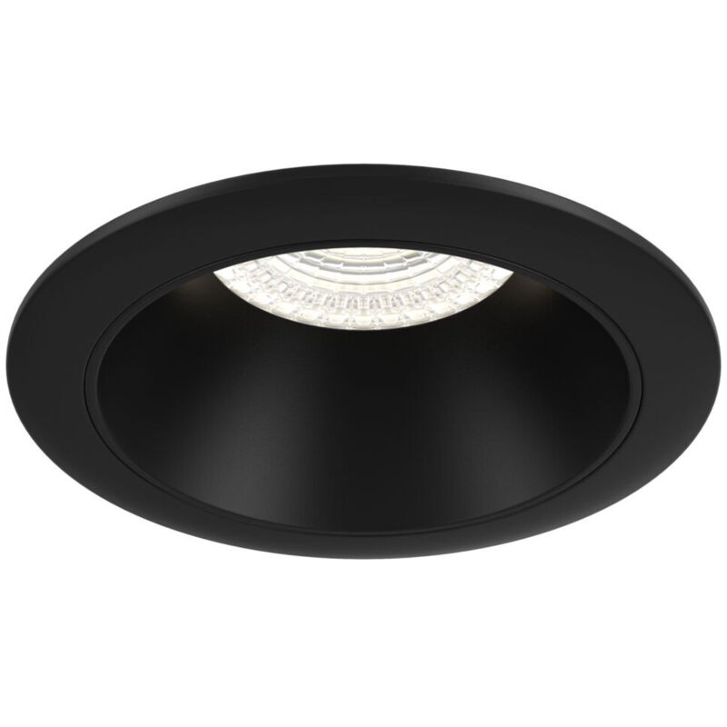foto del prodotto faretto da incasso moderno share alluminio bianco 1 luce diffusore bianco opaco