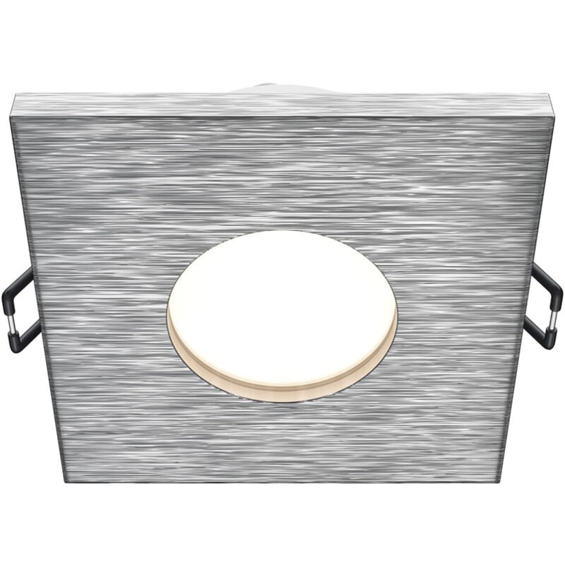 foto del prodotto faretto da incasso moderno stark alluminio argento 1 luce