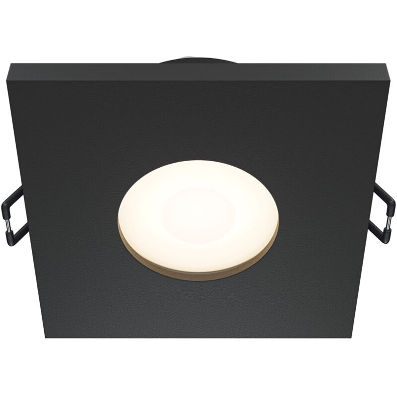 foto del prodotto faretto da incasso moderno stark alluminio nero 1 luce