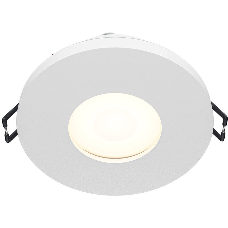 foto del prodotto faretto da incasso moderno stark tondo alluminio bianco 1 luce