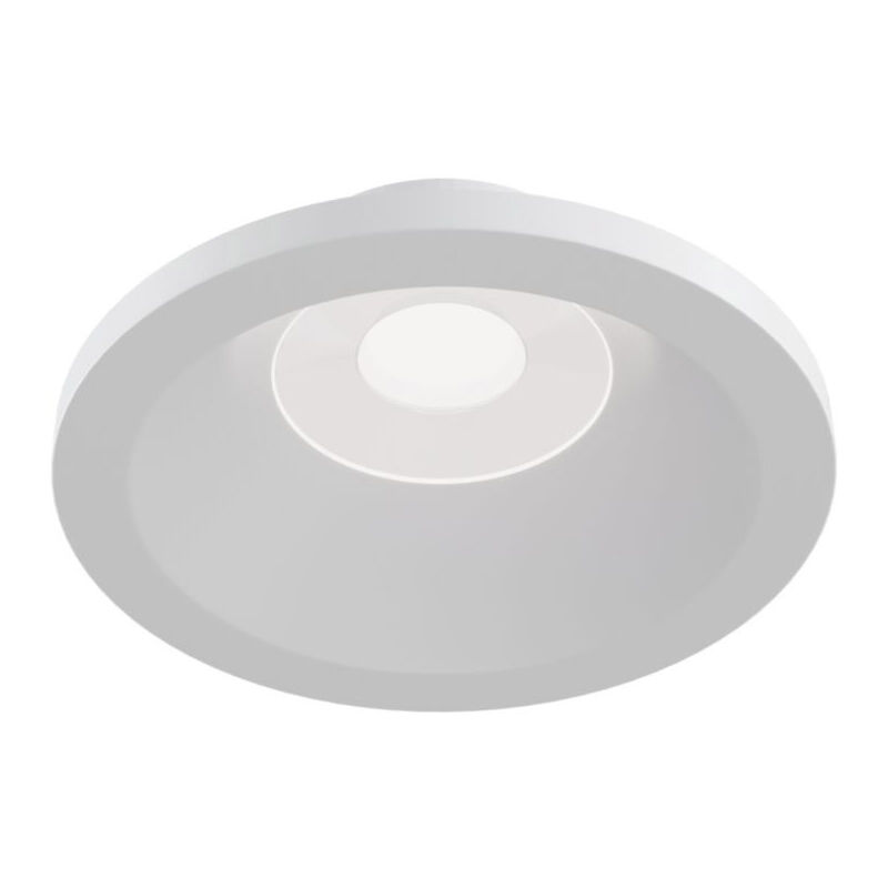 foto del prodotto faretto da incasso moderno zoom alluminio bianco 1 luce