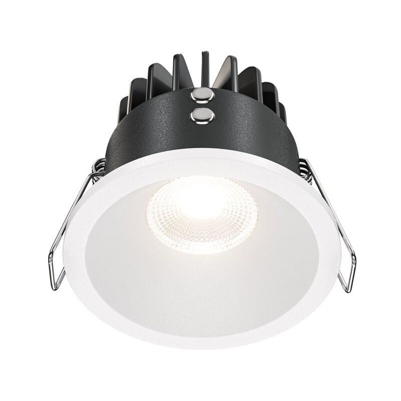 foto del prodotto faretto da incasso moderno zoom alluminio tondo bianco led dimmerabile