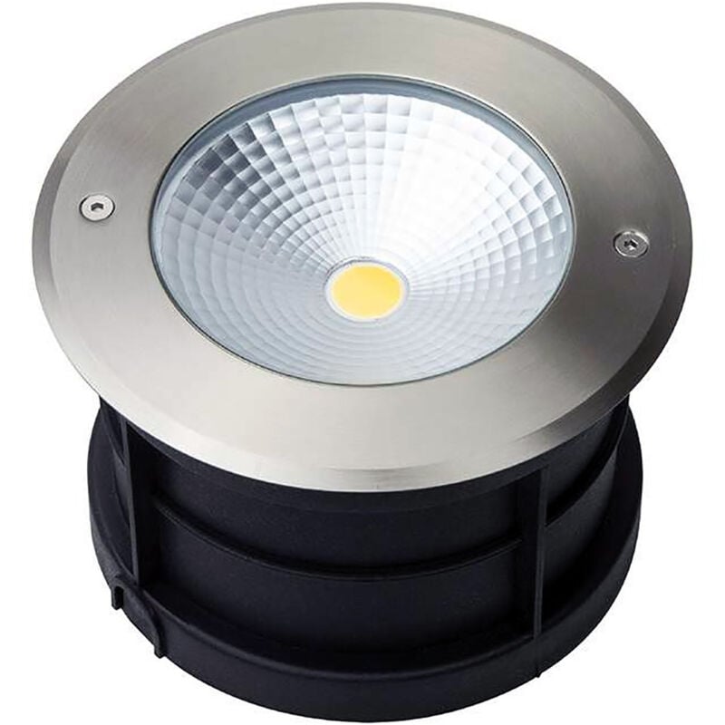 foto del prodotto faretto da incasso per esterno led 220v 25w illuminazione 200w impermeabile ip67 diametro 195mm illuminazione blu 2000lm