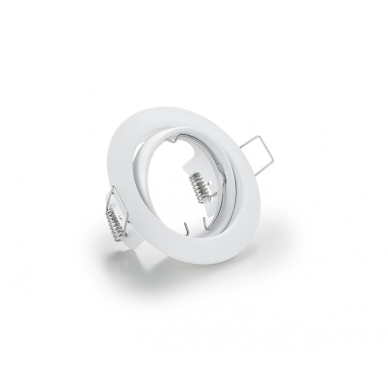 foto del prodotto faretto da incasso rotondo jura 1xgu10 bianco 8 cm trio lighting