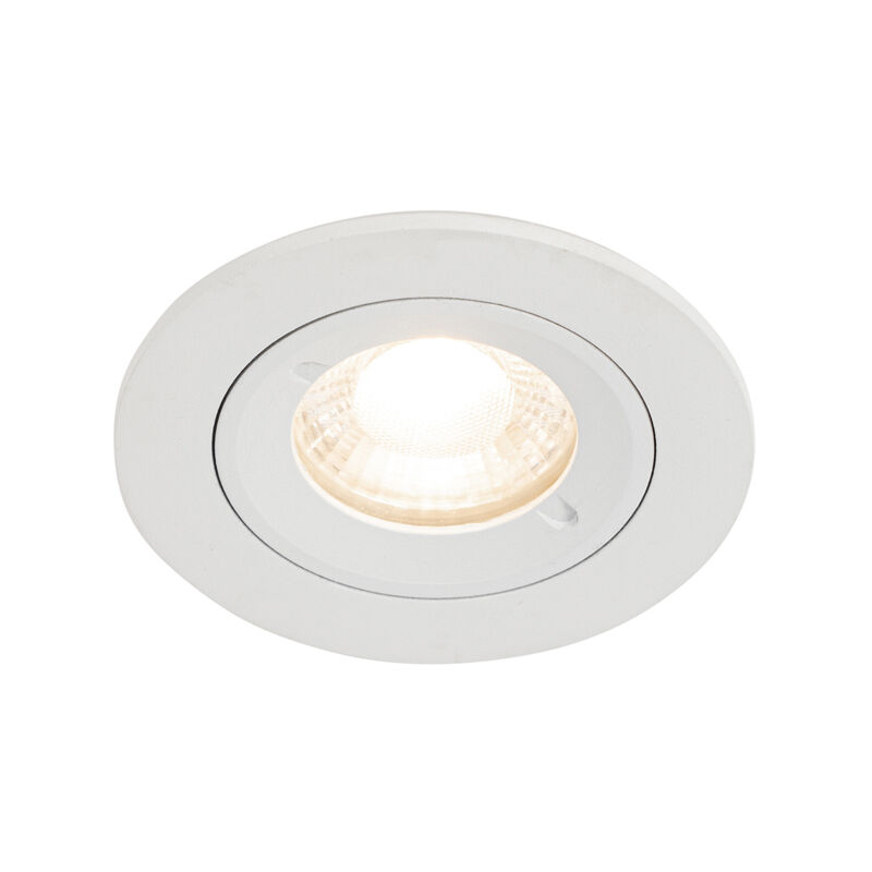 immagine 0 del prodotto faretto da incasso xena smart moderno alluminio bianco tondo gu10 max. 1 x 4.7 watt qazqa