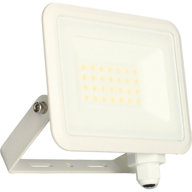 foto del prodotto faretto da parete kreon 2 ip65, 20w, 4000k, 2000lm, bianco arlux lighting