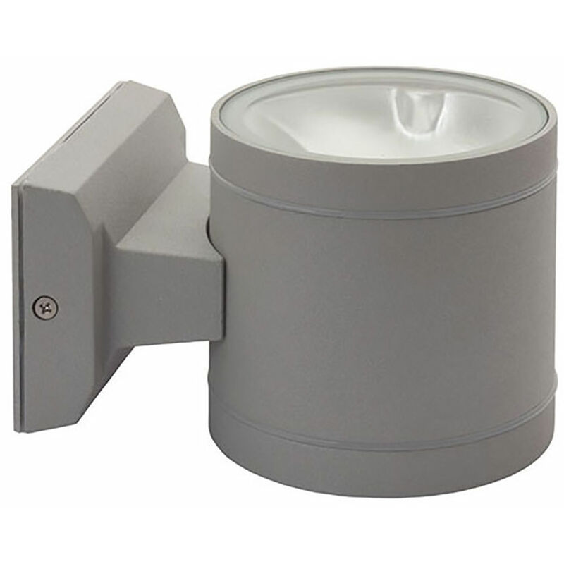 foto del prodotto faretto da parete per esterno ip 54 lampada up down light vetro a pressione in alluminio kanlux 07083