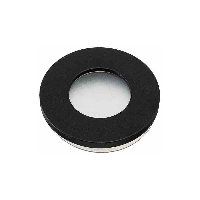 foto del prodotto faretto da soffitto rotondo nero ip44