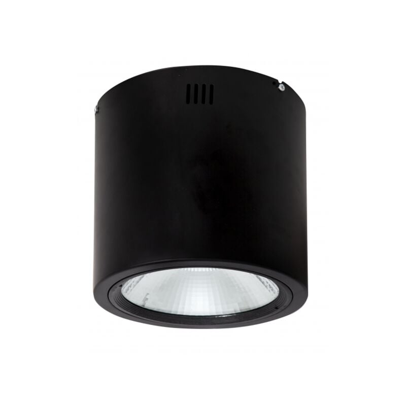 foto del prodotto faretto da superficie 20w 4000k tubolare 1600lm nero 18x16,3x16,3 cm