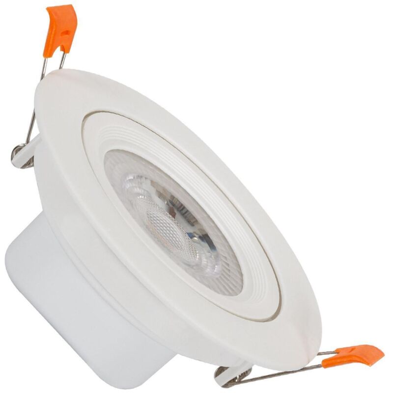 foto del prodotto faretto downlight led 12w circolare solid foro 95 mm bianco freddo 6000k