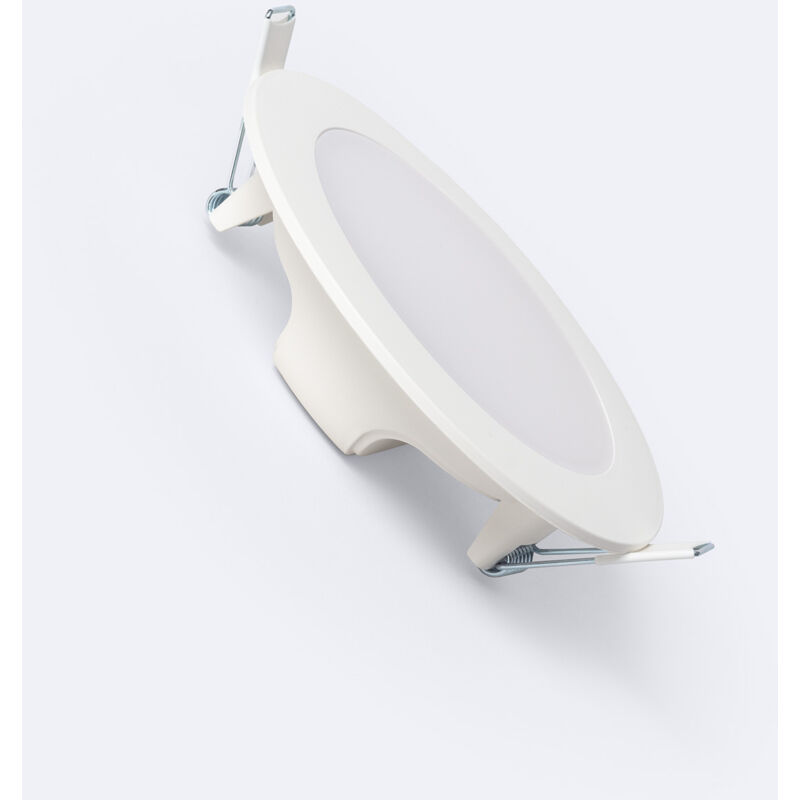 foto del prodotto faretto downlight led circolare bianco 6w foro 120 mm 4000k bianco naturale