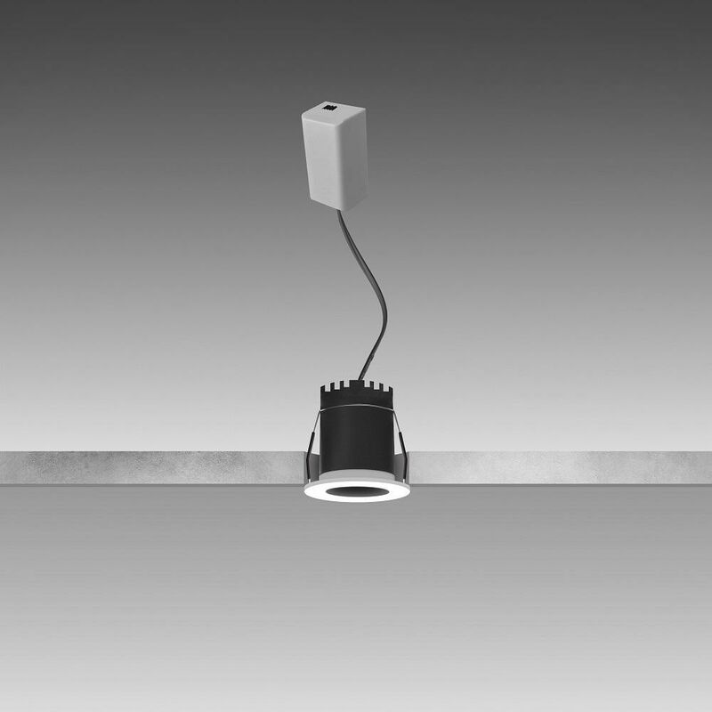 foto del prodotto faretto downlight led zeta p 3w 2700k 150 lm ip20 zp 032427 century