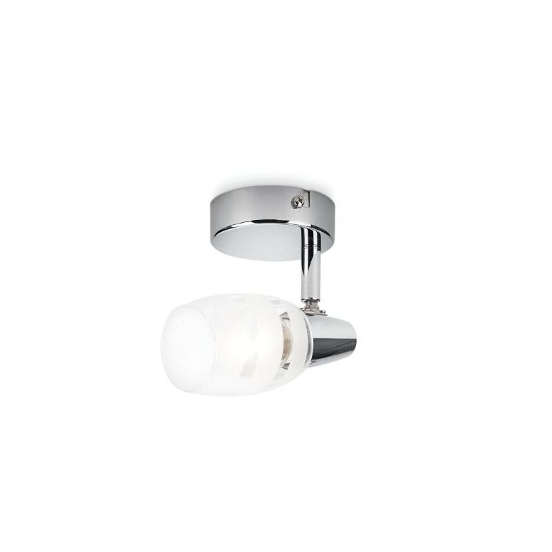 foto del prodotto faretto hemlock cromato in metallo 2xe14 40watt philips