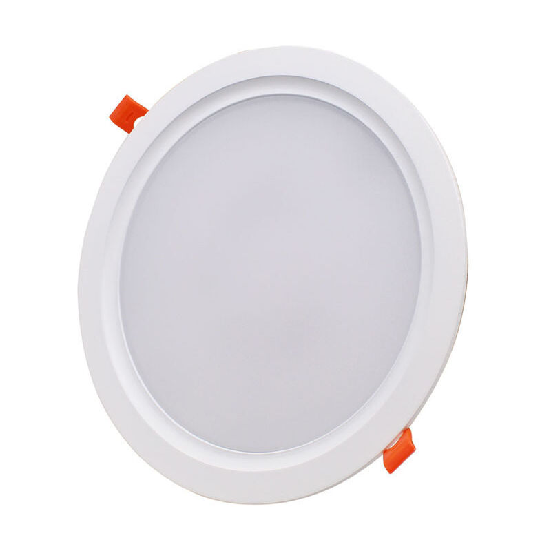 foto del prodotto faretto incasso 30w 220v diametro 225 mm ip65 driver incorporato f.i.195 215mmluce fredda 6400k