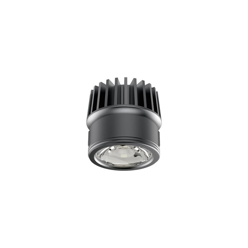 foto del prodotto faretto incasso dynamic alluminio nero led 9w 3000k luce calda