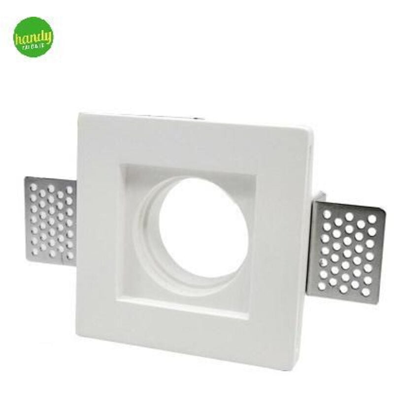 foto del prodotto faretto incasso energia gesso quadro 10x10