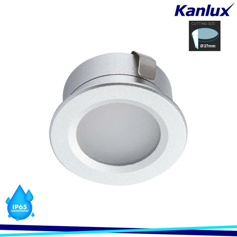 foto del prodotto faretto incasso impermeabile a led imber led ww kanlux luce calda