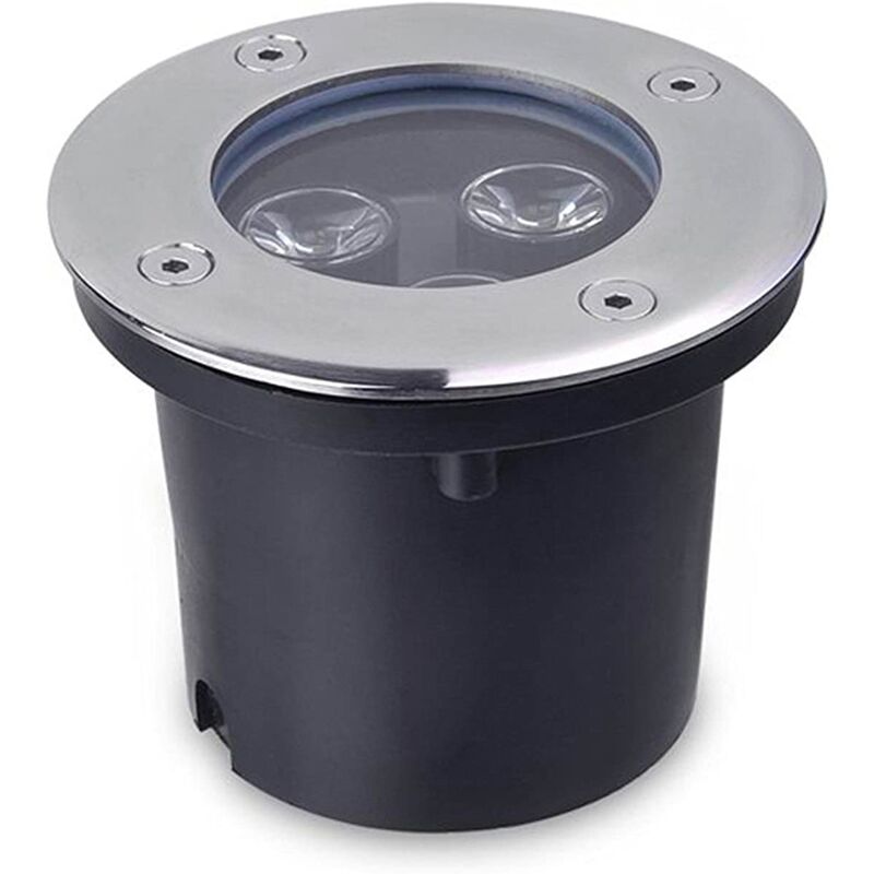 foto del prodotto faretto incasso led da esterno segnapasso calpestabile 3w 3500k ip65