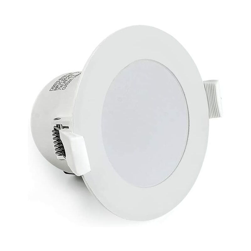 foto del prodotto faretto incasso led sydney lampo 7w tricolor led 668lm 230v foro 68 80mm