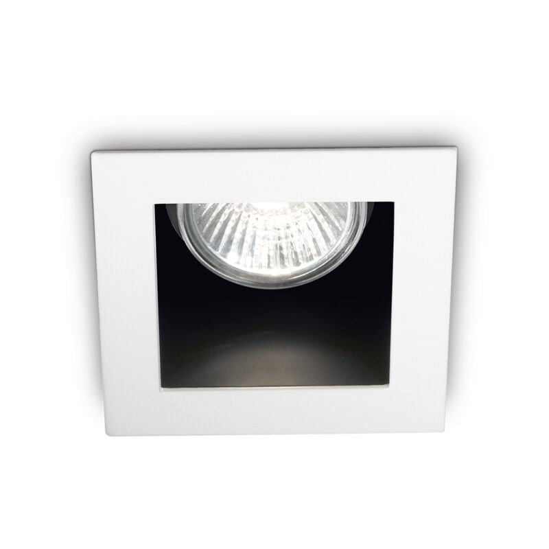 foto del prodotto faretto incasso moderno funky metallo bianco 1 luce gu10