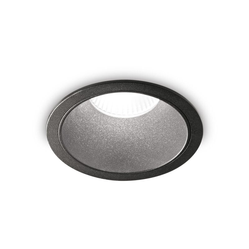 foto del prodotto faretto incasso moderno game alluminio nero led 11w 2700k luce calda