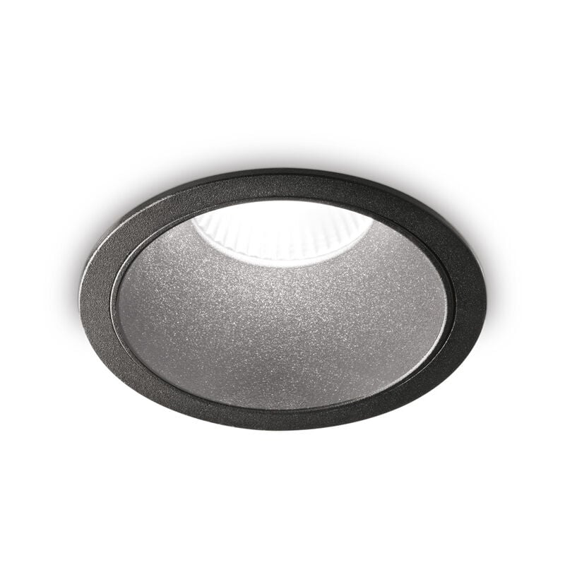 foto del prodotto faretto incasso moderno game alluminio nero led 20w 3000k luce calda