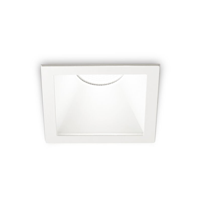 foto del prodotto faretto incasso moderno game square alluminio bianco led 11w 2700k
