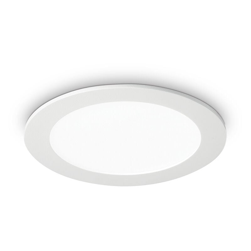 foto del prodotto faretto incasso moderno groove alluminio bianco led 30w 3000k d22,7cm