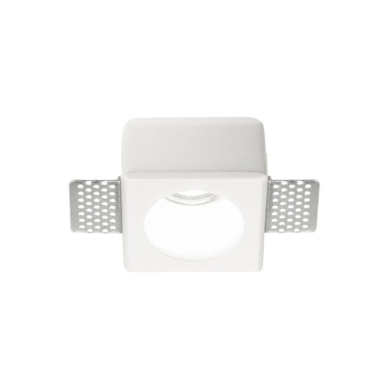 foto del prodotto faretto incasso moderno samba gesso bianco 1 luce gu10 d55cm