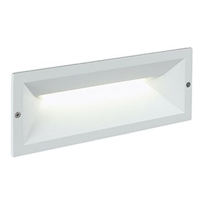foto del prodotto faretto incasso parete da esterno a led 12w 3000k sovil bianco