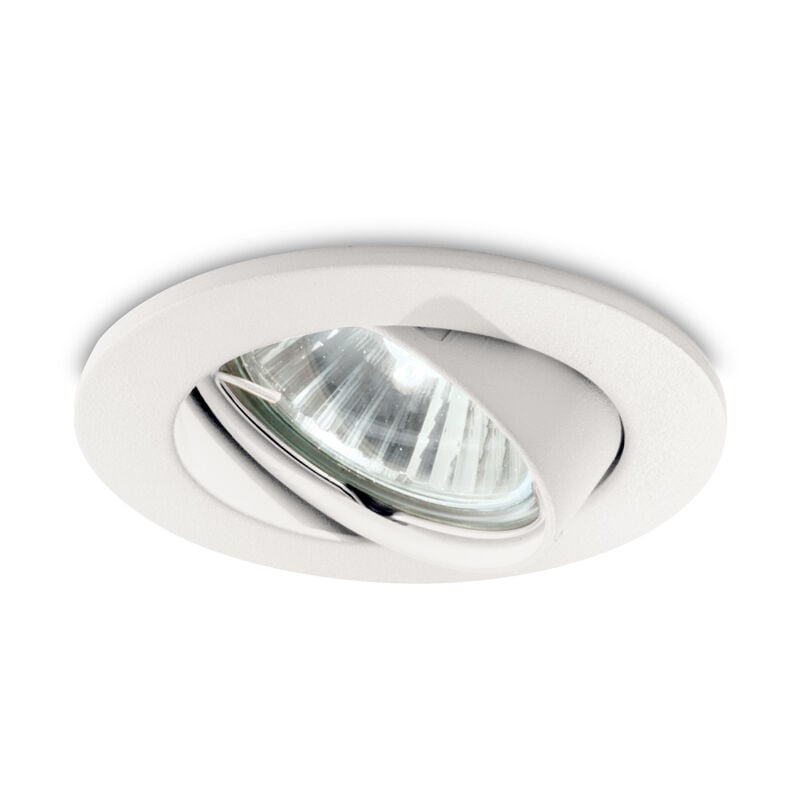 immagine 0 del prodotto faretto incasso swing metallo bianco 1 luce gu10
