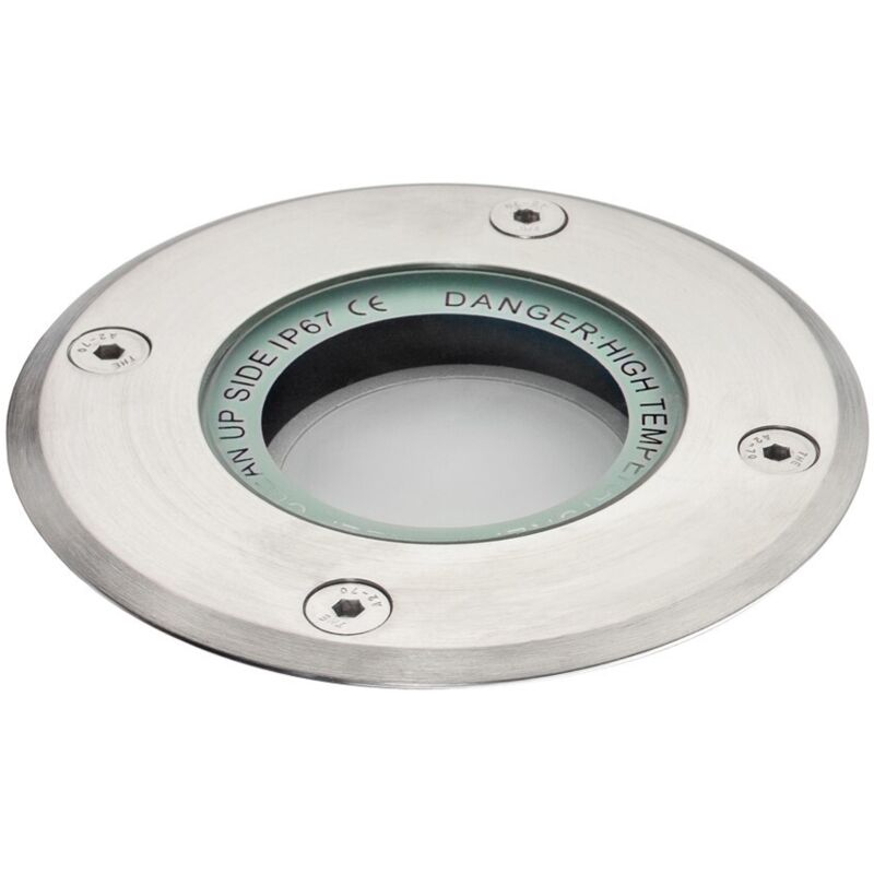 foto del prodotto faretto kando tondo 50w 230v gu10 ip67 calpestab. marino cristal cod. 40157 