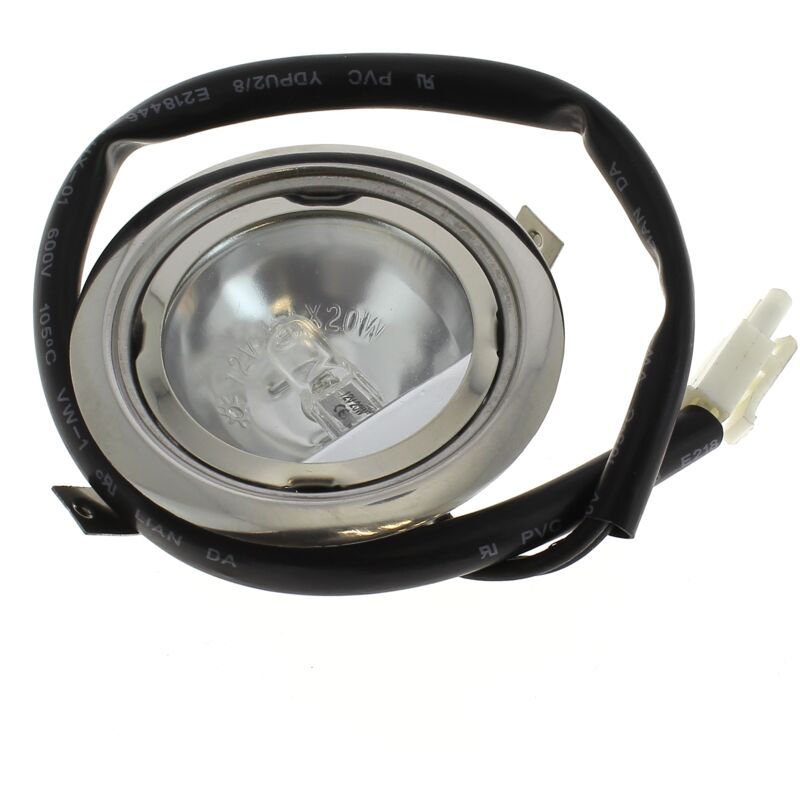 foto del prodotto faretto lampadina alogena 12v 20w per cappa brandt