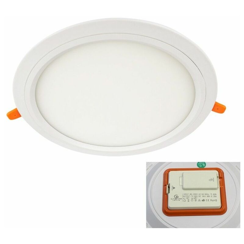 foto del prodotto faretto led 25w 4000k cr 02 633 25 400
