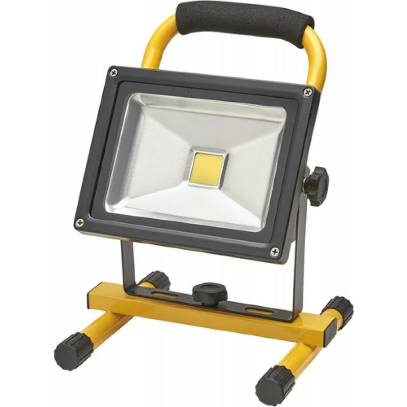 foto del prodotto faretto led 30 watt. luce bianca 4000 k ip 65 900 lumen con maniglia de trasporto, proiettore ledcon maniglia, riflettore ledlavoro led maurer