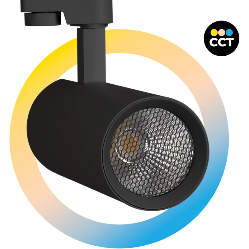 foto del prodotto faretto led a binario trifase 20w cct cri90 1900 lm