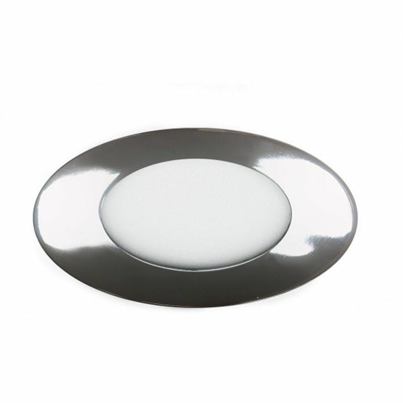 foto del prodotto faretto led apolo cromato 5w 4000k 450lm 9cm 