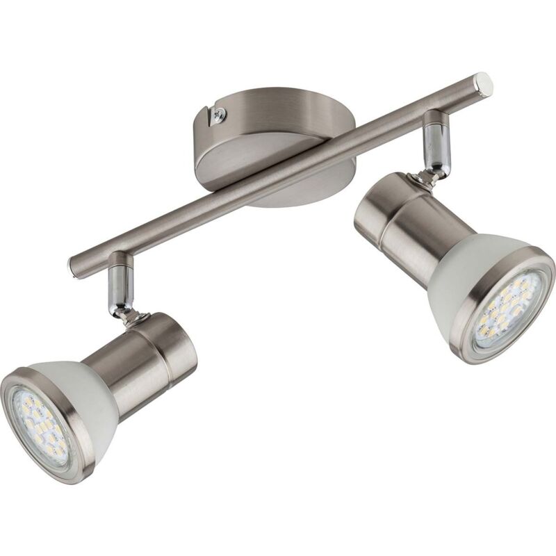 foto del prodotto faretto led balken shine in metallo bianco briloner