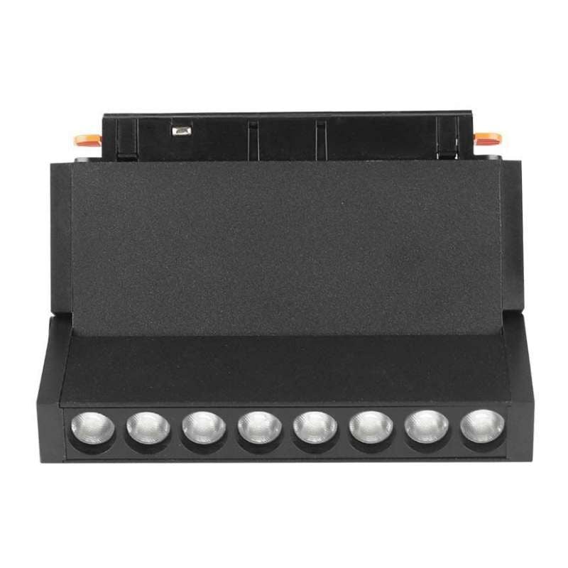 foto del prodotto faretto led binario magnetico 10w 48v nero compatibile google alexa 3in1 v tac