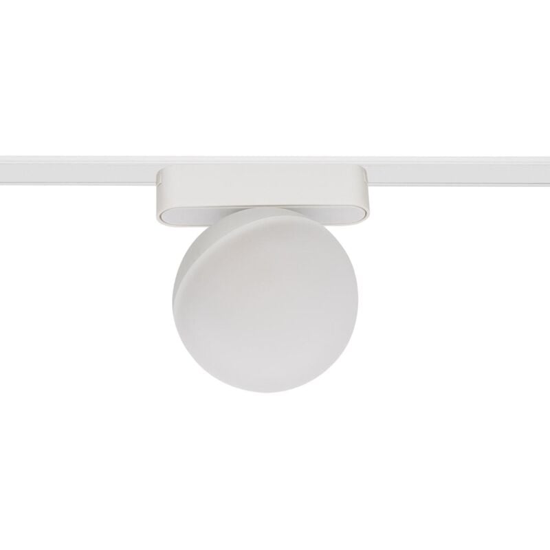 foto del prodotto faretto led binario magnetico 25mm superslim 10w 48v bianco 100 mm 2700k bianco caldo