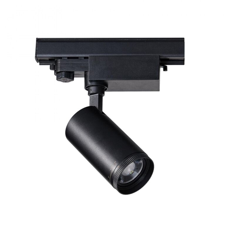 foto del prodotto faretto led binario monofase 10w cct west multiangolo 15 60 nero 4000k 5000k 6000k selezionabile