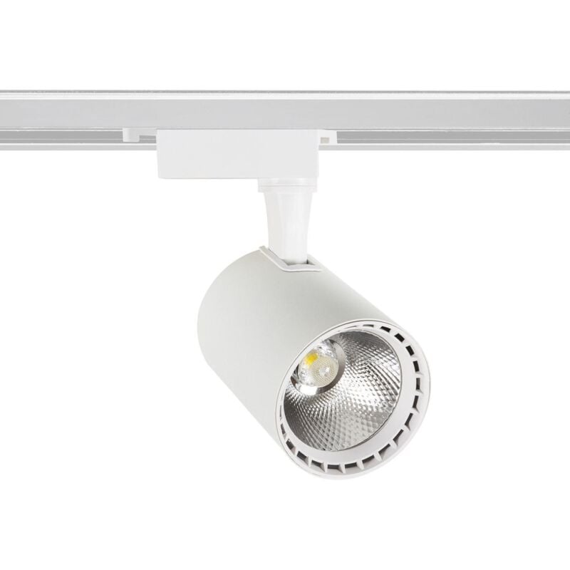 foto del prodotto faretto led binario monofase 20w bron bianco bianco caldo 3000k