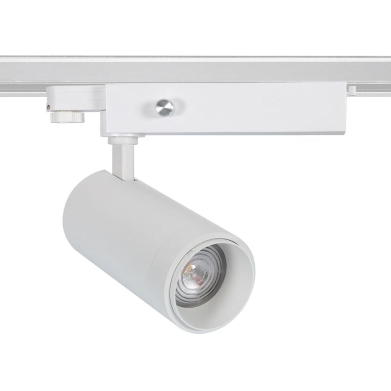 foto del prodotto faretto led binario trifase 30w regolabile wolf multiangolo 15 60 bianco 3000k bianco caldo