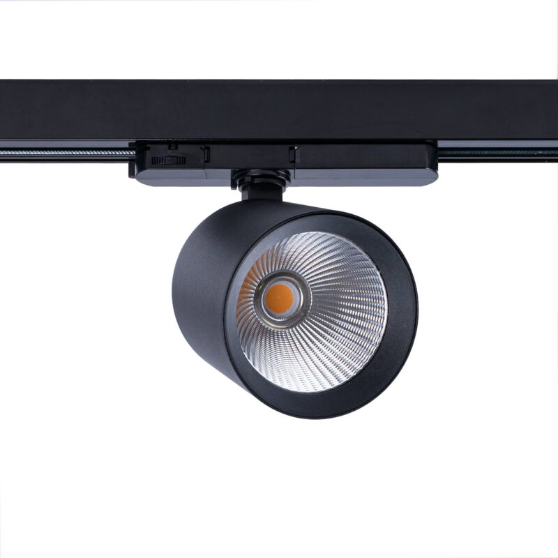 foto del prodotto faretto led cct a binario trifase 40w cri 90 driver kgp 