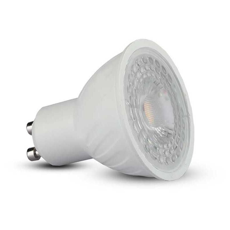 foto del prodotto faretto led chip samsung gu10 6w 38 bianco naturale dimmerabile v tac