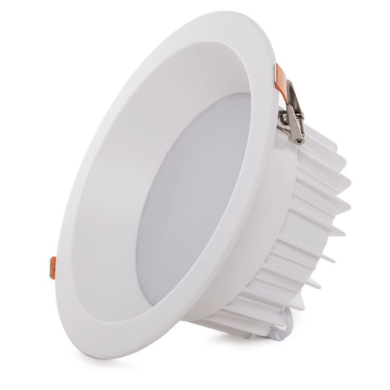 foto del prodotto faretto led circolare da incasso 24w 2246lm 3000 k antiriflesso ugr19 40.000h ho dl ad 24w ww 