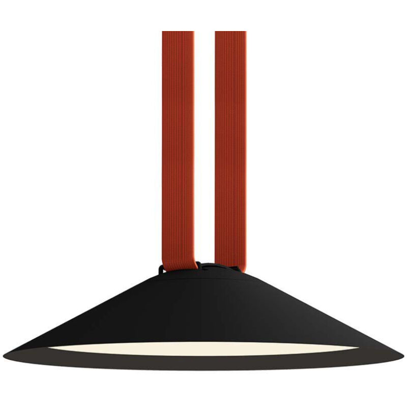 foto del prodotto faretto led cob da binario in tessuto magnetico 20w colore nero 3000k - v-tac