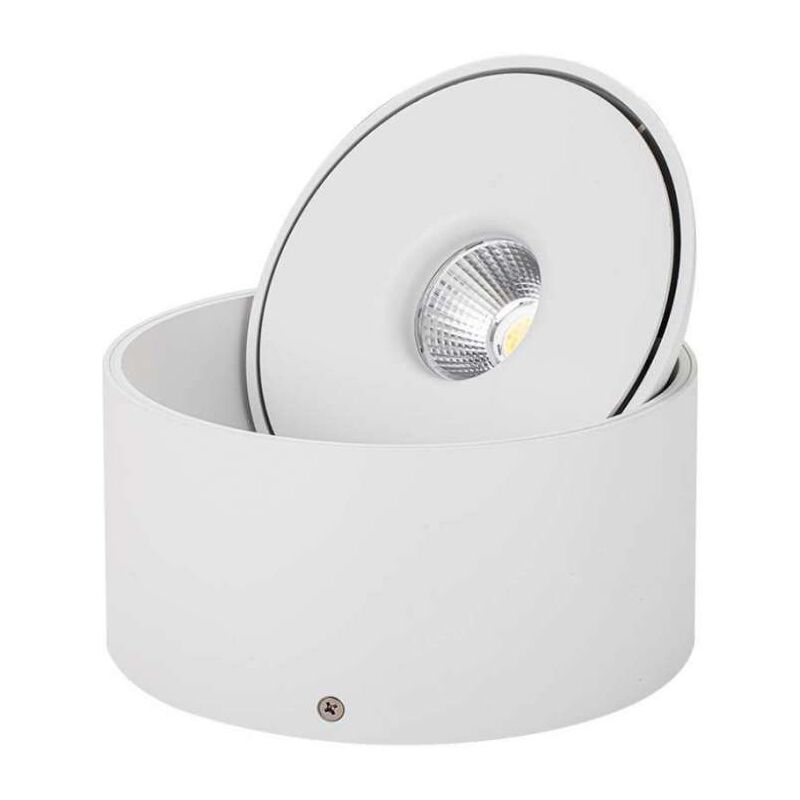 foto del prodotto faretto led cob da incasso rotondo 28w inclinabile colore bianco 3in1 v tac
